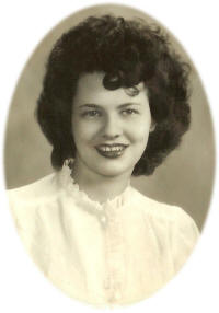 Mary Ann Brush, Pickett High School, St. Joseph, Buchanan County, Missouri, USA, Class of 1945