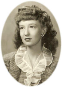 Helen Karrer, Pickett High School, St. Joseph, Buchanan County, Missouri, USA, Class of 1945