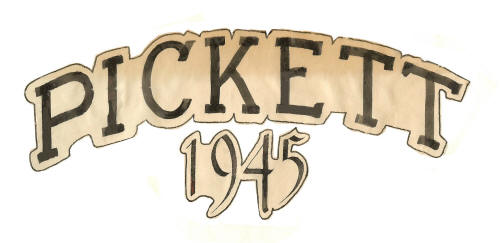 Pickett High School, St. Joseph, Buchanan County, Missouri, USA, Class of 1945 LOGO