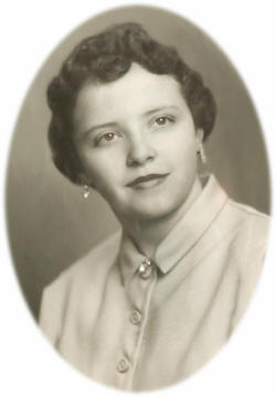 Audrey Lockhart, Pickett High School, Class of 1954, St. Joseph, Buchanan County, Missouri, USA