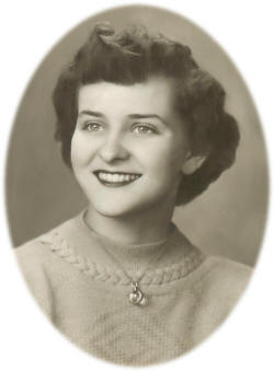 Joyce Miller, Pickett High School, Class of 1954, St. Joseph, Buchanan County, Missouri, USA